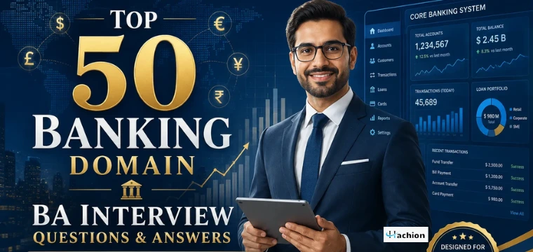 Top 50 Banking Domain BA Interview Questions & Answers