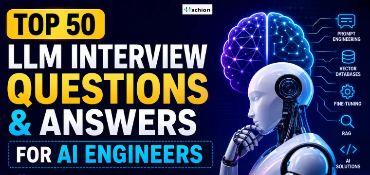 Top 50 LLM Interview Questions and Answers for AI Engineers