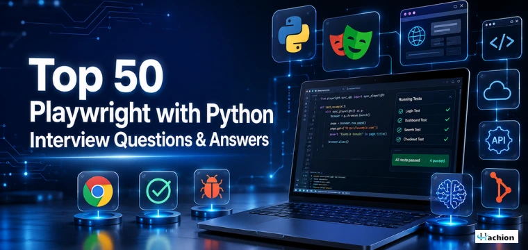 Top 50 Playwright Python Interview Questions & Answers 