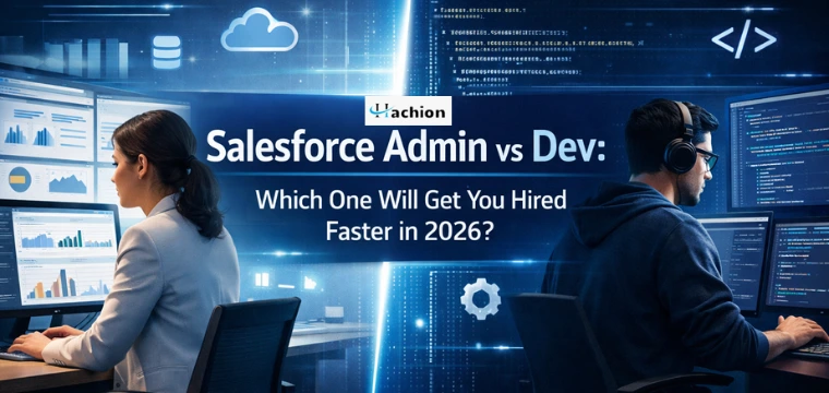 Salesforce Admin vs Dev: Get Hired Faster in 2026