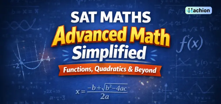 SAT Maths – Advanced Math Simplified: Mastering Functions, Quadratics, and Beyond