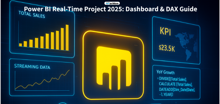 Power BI Real-Time Project 2025: Dashboard & DAX Guide